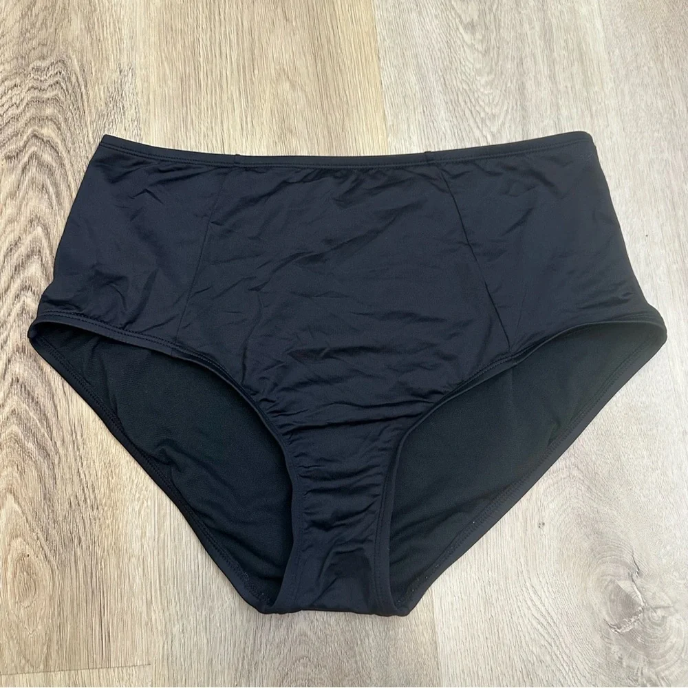 Kona Sol Black Swimsuit Bottoms